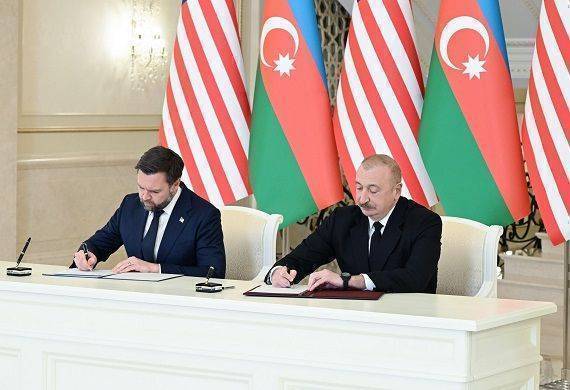 U.S. & Azerbaijan Sign Strategic Partnership During Vance Visit