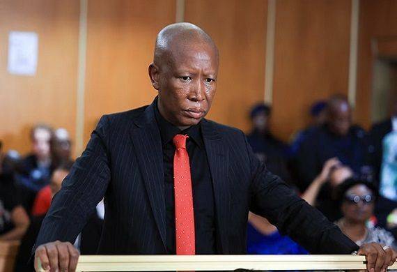 South Africa's Malema Gets 5-Year Jail Term in Firearm Case